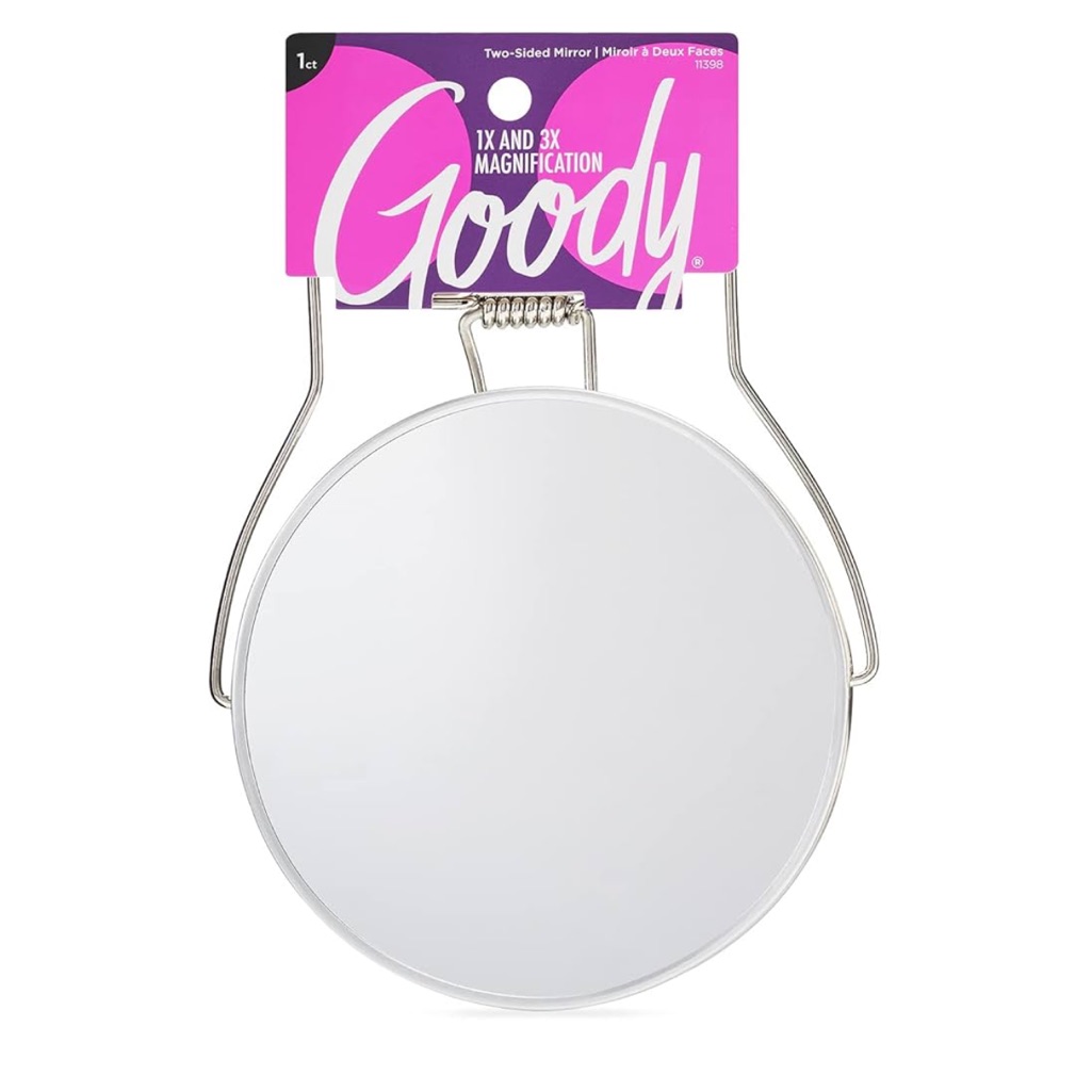 Two-Sided Makeup Mirror With Stand
